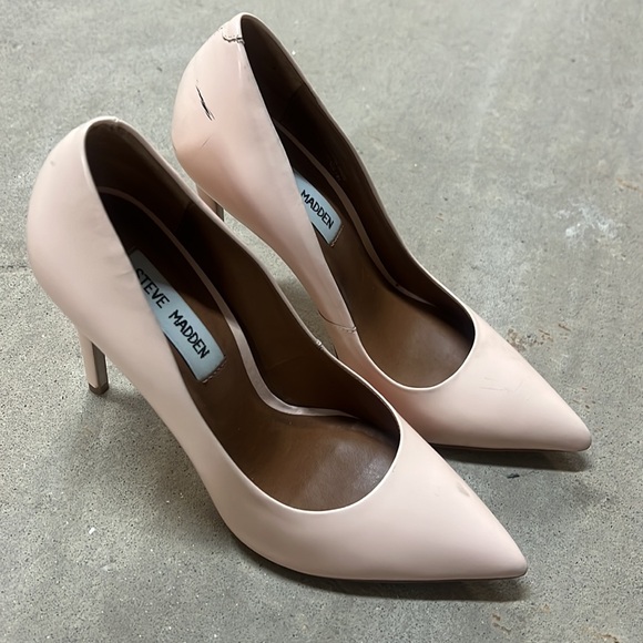 Steve Madden Proto Heels - Pale Light Pink - Picture 3 of 6